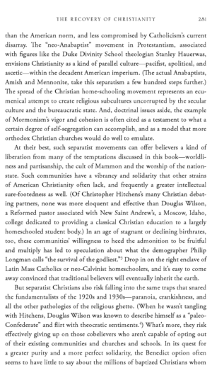 Bad Religion: How We Became a Nation of Heretics, page 281